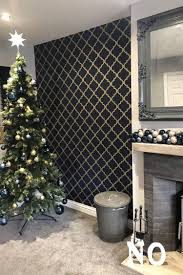 Morocco Trellis Wallpaper Navy Gold Trellis Wallpaper Trellis Trellis Design