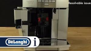 De'longhi truebrew over ice is the first and only fully automatic coffee and espresso machine with iced coffee feature. How To Reset A Stuck Infuser For Your De Longhi Esam Coffee Machine Youtube