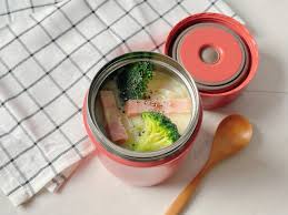 ベーコンとブロッコリーのごまクリームスープ