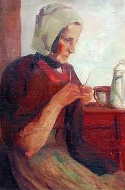Join our email list to receive our weekly ad, special promotions, fun project ideas and store news. Woman Knitting Painting Albert Henry Krehbiel Wikioo Org The Encyclopedia Of Fine Arts