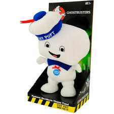 Ghost busters stay puft marshmallow man face lunch box food container new. Ghostbusters Stay Puft Marshmallow Man Happy Face 4 Talking Plush Action Figures Tv Movie Video Game Action Figures