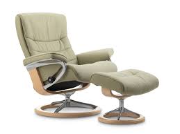 Stressless Nordic Recliner In Calido Fabric Color Light Green With Signature Base Wood Color Natur W Stressless Furniture Small Recliner Chairs Furniture