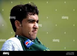 Scotland v pakistan umar gul hi-res stock photography and images