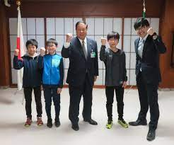 第32回春の全国小学生ドッジボール選手権全国大会出場のため盛岡市長を表敬訪問しました | 盛岡広域スポーツコミッション盛岡広域スポーツコミッション