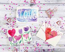 Maybe you would like to learn more about one of these? 3 Easy To Make Watercolor Valentines Cards Fox Hazel