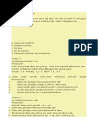 Unsur oksigen belerang dan selen bila dilihat dari data di bawah ini merupakan unsur unsur satu golongan pada sistem periodik. Sistem Periodik Unsur Pdf