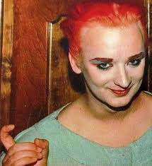 redhead walking! 🍒 #boygeorge #cultureclub #80s #1984 #redhair