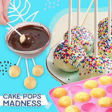 How to make cake pops with silicone mold, recipe step by step. 20 Cake Pops Silicone Mold Jevanna