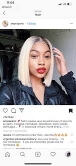 Black And Blonde Blunt Cut Bob Pin On Hair Styles