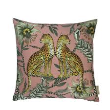 Sign up for our newsletter: Lovebird Leopard Cushion Cover Tin Design