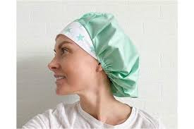Use my surgical cap sewing pattern to learn how to sew scrub caps for the shortage of supplies in medical facilities we experiencing now! Scrub Sap Style Bouffant Sewing Pattern Grafik Von Cotton Miracle Studio Creative Fabrica