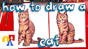 Instreamset:drawing tutorial &.asp?cat= how to draw… How To Draw A Realistic Cat Youtube