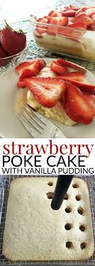 Poke Poke Poke Poke Cake Recipes Strawberry Poke Cakes Cake Recipes
