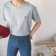 Check spelling or type a new query. 2021 New Summer Small Fresh Women T Shirts Korean Flower Embroidery Short Sleeve T Shirt Women Casual All Match Tees Tops T Shirts Aliexpress