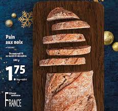 Offre Pain Aux Noix Chez Lidl