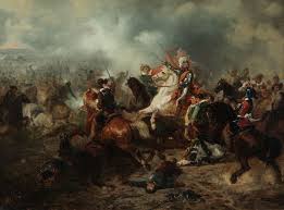 Unknown Artist Dutch 19th Century Battle Scene The Knohl Collection Art Painting Thirty Years War