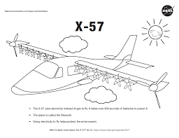Planes coloring pages are a fun way for kids of all ages to develop creativity, focus, motor skills and color recognition. Airplane Coloring Pages For Kids Nasa