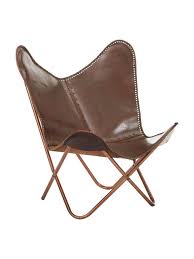 Casa padrino luxus echtleder salon sessel hellbraun mit armlehne cocktailsessel vintage cocktailsessel juniper gerippt columbia brown vintage leder sessel kaufen bei. Leder Sessel Butterfly Westwingnow