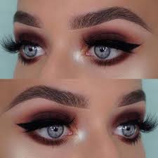 Smokey Eye Makeup For Blue Eyes Step By Step 23 Stunning Makeup Ideas For Fall And Winter Page 2 Of 2 Stayglam Smokey Eye For Brown Eyes Blue Eye Makeup Eye Makeup Tips