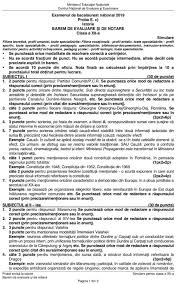 Subiecte clasa a xi a simulare bac 2019 ce subiecte au avut de. Mai MulÈi AbsenÈi La Simulare Aproximativ 36 Dintre Elevi Nu S Au Prezentat La Proba Obligatorie A Profilului Stiri Locale De Ultima Ora Stiri Video Stiri Gorjeanul Ro