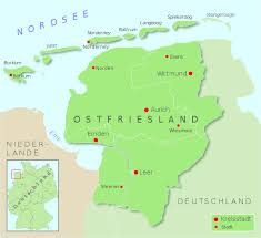 Ostfriesland Where The Oltmanns Side Of The Family Is From Germany Map Family History Germany