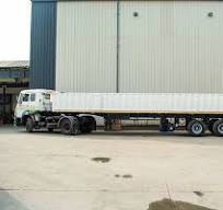 White Mild Steel 40ft Side Wall Trailer at best price in ...