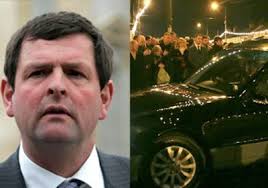 Hundreds line the streets for removal of Shane McEntee