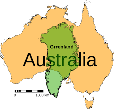 List Of Islands By Area Wikipedia The Free Encyclopedia Australia Is Often Considered The World S Largest Island Australian Maps Australia Map Greenland