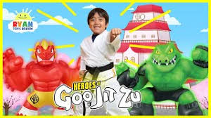 Ariel descendants equestria girls lisa frank moana pennywise. Ryan And Heroes Of Goo Jit Zu Saves The World Youtube