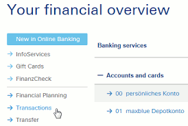 All individuals who hold an account with deutsche bank can benefit from the bank's internet banking services. Uebersicht Finanzuebersicht Deutsche Bank Privatkunden