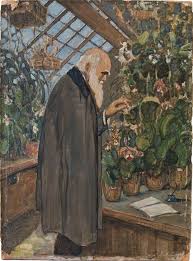Charles Darwin In The Greenhouse With A Notebook Art Uk Art Uk Discover Artworks Charles Darwin In The Greenhouse Wi Robert Darwin Charles Darwin Art Uk