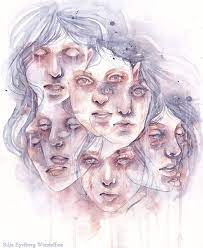 Would Imgur Be Interested In Hearing Stories About Living With Mpd Did Multiple Personalities Disorder Dissociative Identity Disorder Identity Art Bipolar Art Art