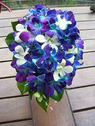 Pin By Polly Mamedes On Wedding Ideas Blue Wedding Bouquet Orchid Bouquet Wedding Flower Bouquet Wedding