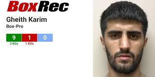 BoxRec: Gheith Karim