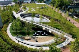 Creative Organic And Fluid Landscape Urban Landscape Design Landscape Design Plans Landscape Architecture Design