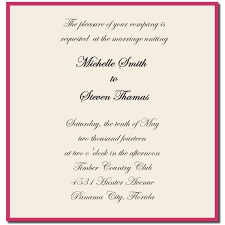 For informal wedding invitations, keep it simple. Wedding Invitations Wording From Bride And Groom Picture Of Wedding Reception Invitation Wording Wedding Invitation Etiquette Creative Wedding Invitations