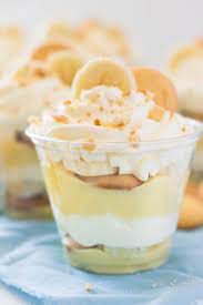 Banana pudding blend 1/2 cup of the sugar and the cornstarch in a medium pot. Homemade Banana Pudding Cups Countryside Cravings Easy Banana Pudding Homemade Banana Pudding Banana Pudding