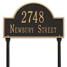 The address provided could not be validated. Lawn Address Markers And Decorative House Number Plaques