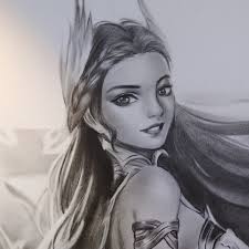 Love outshines the golden crown." Here's a new Mobile Legends drawing! The  Swan Princess, Odette ❤️ Freehand drawing using graphite pencils in vellum  board. Thank you all for the support! Hope you
