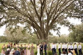 Large Oak Ceremony At Stonebridge Weddings Events Tampa Area Wedding Venue Outdoor Wedding Venues Florida Wedding Venues Wedding Venues