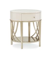 Sleek and stylish, you can use a nest of outdoors: Caracole Compositions Adela End Table With Storage Reviews Wayfair