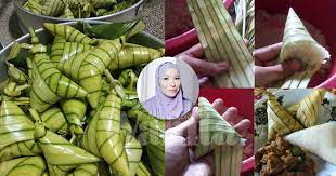 Sehingga, sebaiknya bikin ketupat sehari sebelum disajikan. Tutorial Mudah Balut Masak Ketupat Palas Waktu Kukus Lapik Daun Pandan Mingguan Wanita