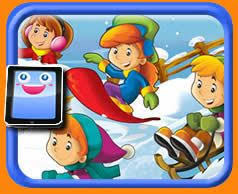 There's no beating the classic jigsaw puzzle when it comes to gaming and there are now a. Kids Sliding In The Snow 25 Piece Online Jigsaw Puzzle For Kids Jigsaw Puzzles For Kids Puzzles For Kids Jigsaw Puzzles Online