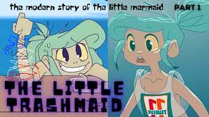 THE LITTLE TRASHMAID - Short Comic Strips of a Mermaid in Modern Days -  Part 1 - YouTube