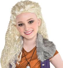 Amazon.com: Party City Addison Wig Halloween Costume Accessory for Girls,  Disney's Zombies 2, One Size, with Long Blond Waves Multicolor : Toys &  Games