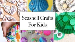 These 90 fun and easy crafts for kids will make your kids happy and creative when they getting bored at home. 28 Seashell Crafts For Kids To Make This Summer Kids Love What