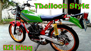 Sebagai sosok yang menyukai nama besar rx king di tanah air doi sepertinya tidak rela membiarkan sang kobra menjadi rongsokan. Rx King Thailook Style Modifikasi Youtube
