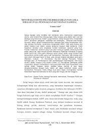 Politik adalah suatu disiplin ilmu penegetahuan yang berdiiri sendiri tetapi juga seni, dikatakan sebagai seni. Pdf Mencipakan Sistem Politik Berdasarkan Pancasila Sebagai Upaya Peningkatan Ketahanan Nasional