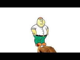 How To Draw Peter Griffin From Family Guy Peter Griffin Family Guy Drawings