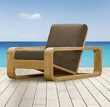 Modern Outdoor Lounge Chairs Clearance Dark Brown Color With Wooden Frames Unique Design Lounge Chair Outdoor Modern Outdoor Lounge Chair Lounge Chair Cushions